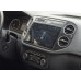 Рамка для UMS VW Tiguan 2011-2016 BLACK, 9"