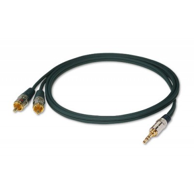 Аналоговый аудио кабель Mini-Jack - 2RCA DAXX J45-15 (1.5м)