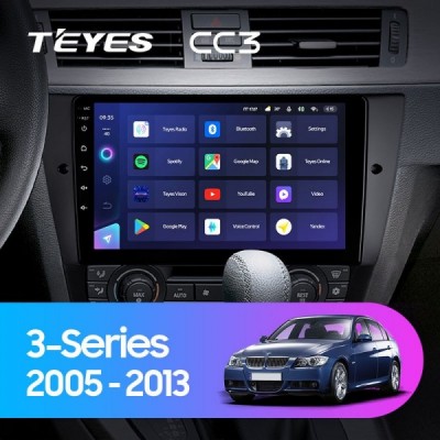 Штатная магнитола TEYES CC3 9.0" для BMW 3 серия 2005-2013