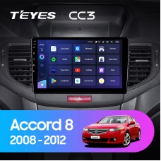 Штатная магнитола Teyes CC3 9" Honda Accord 8 (2008-2012)