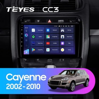 Штатная магнитола TEYES CC3 9.0" для Porsche Cayenne 2002-2010