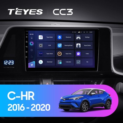Штатная магнитола TEYES CC3 9.0" для Toyota C-HR 2016-2020