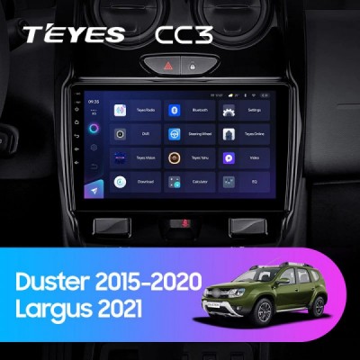 Штатная магнитола Teyes CC3 9" Renault Duster (2015-2020)