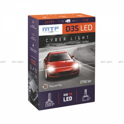 Светодиодные лампы MTF Cyber Light D3S