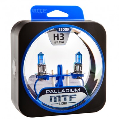 Комплект галогенных ламп H3 Palladium