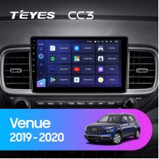 Штатная магнитола Teyes CC3 9" Hyundai Venue 2019-2020