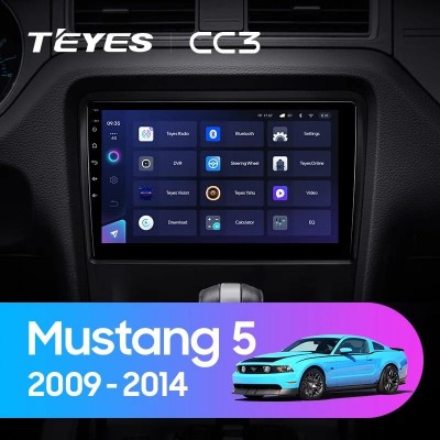 Штатная магнитола Teyes CC3 10.2" Ford Mustang 2009-2014
