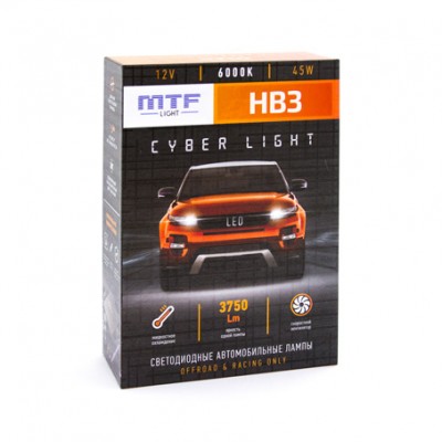 Светодиодные лампы MTF Cyber Light HB3