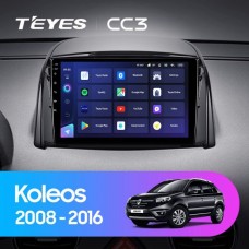 Штатная магнитола TEYES CC3 9.0" для Renault Koleos 2008-2016