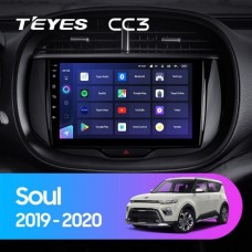 Штатная магнитола TEYES CC3 9.0" для Kia Soul 2019-2020