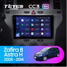 Штатная магнитола Teyes CC3 9" Opel Astra H 2005-2014