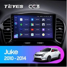 Штатная магнитола Teyes CC3 9" Nissan Juke 2010-2014