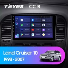 Штатная магнитола Teyes CC3 9" 6 Gb для Toyota Land Cruiser 2002-2007