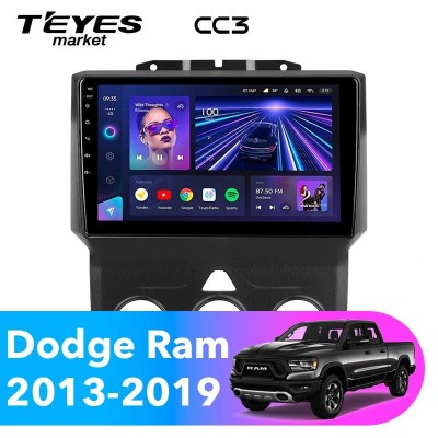 Штатная магнитола Teyes CC3 9" Dodge RAM 2013-2019