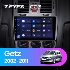 Штатная магнитола TEYES CC3 9" для Hyundai Getz 2004-2006