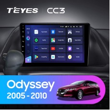 Штатная магнитола TEYES CC3 9" для Honda Odyssey 2005-2010
