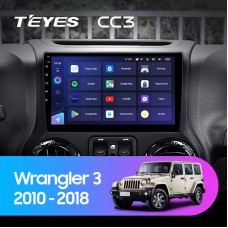 Штатная магнитола TEYES CC3 10.2" для Jeep Wrangler 2010-2017