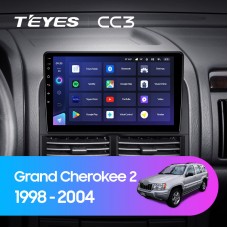 Штатная магнитола TEYES CC3 9" для Jeep Grand Cherokee 1998-2004
