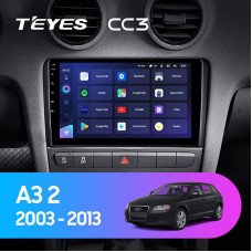Штатная магнитола TEYES CC3 9" для Audi A3 2003-2013