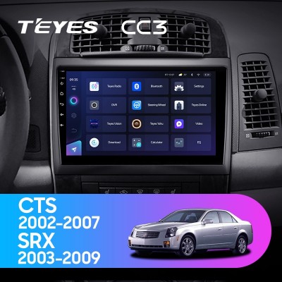 Штатная магнитола TEYES CC3 10.2" для Cadillac CTS 2003-2009