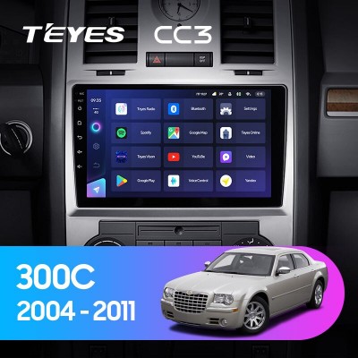 Штатная магнитола TEYES CC3 9.0" для Chrysler 300C 2004-2011