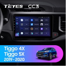 Штатная магнитола TEYES CC3 10.2" для Chery Tiggo 4X 5X 2019-2020