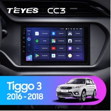 Штатная магнитола TEYES CC3 9" для Chery Tiggo 3 2016-2018