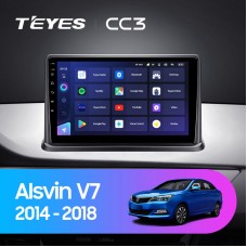 Штатная магнитола TEYES CC3 9" для Changan Alsin V7 2014-2018