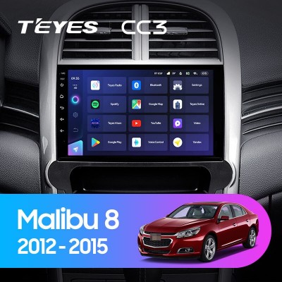 Штатная магнитола TEYES CC3 9" для Chevrolet Malibu 2012-2015