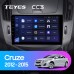 Штатная магнитола TEYES CC3 9" для Chevrolet Cruze 2012-2015