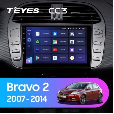 Штатная магнитола TEYES CC3 9" для Fiat Bravo 2007-2014