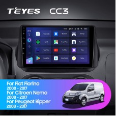 Штатная магнитола TEYES CC3 9" для Fiat Fiorino 2008-2017