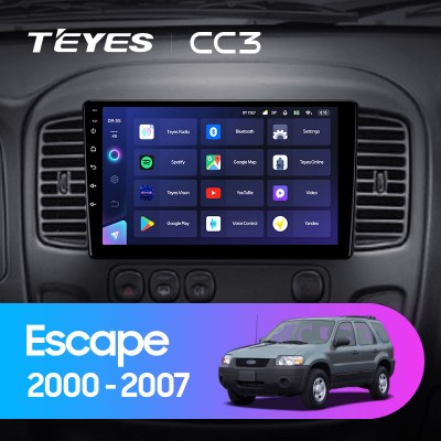 Штатная магнитола TEYES CC3 9" для Ford Escape 2000-2007