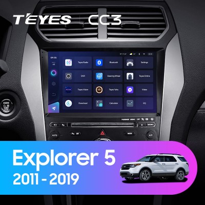 Штатная магнитола TEYES CC3 10.2" для Ford Explorer 2011-2019