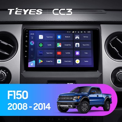 Штатная магнитола TEYES CC3 9" для Ford F-Series 2008-2014