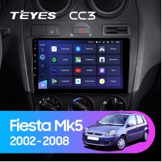 Штатная магнитола TEYES CC3 9" для Ford Fiesta 2002-2008