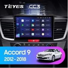 Штатная магнитола TEYES CC3 10.2" для Honda Accord 2012-2018