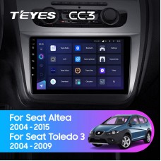 Штатная магнитола TEYES CC3 9.0" для SEAT Altea 2004-2015
