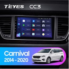 Штатная магнитола TEYES CC3 9.0" для Kia Carnival 2014-2020