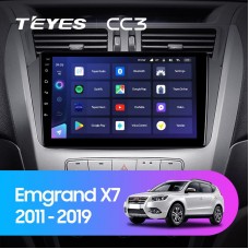 Штатная магнитола TEYES CC3 9.0" для Geely Emgrand X7 2011-2019