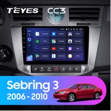 Штатная магнитола TEYES CC3 9.0" для Chrysler Sebring 2006-2010