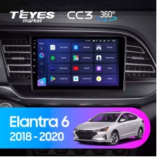 Штатная магнитола TEYES CC3 9.0" для Hyundai Elantra 2018-2020