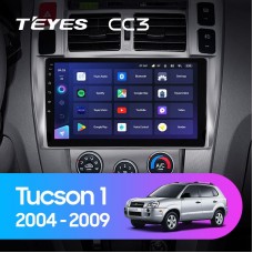 Штатная магнитола TEYES CC3 10.2" для Hyundai Tucson 2004-2009