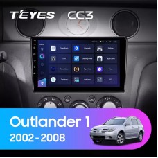 Штатная магнитола TEYES CC3 9" для Mitsubishi Outlander 1 2002-2008